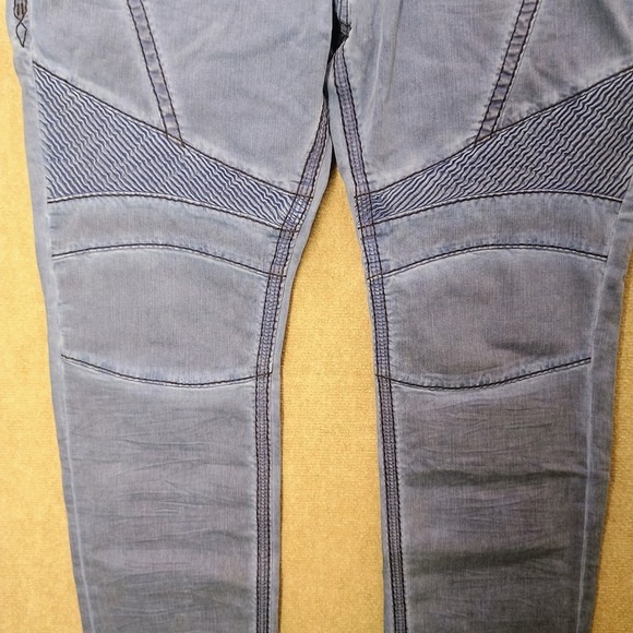 Rock Revival Blue Straight Men's Jeans - Picture 5 of 16